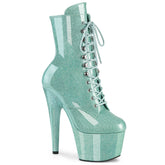 7 Inch Heel ADORE-1020GP Mint Glitter